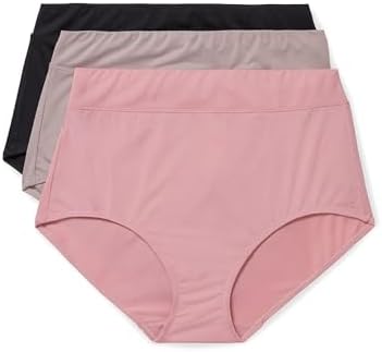 Warner's Women's Blissful Benefits Dig-free Microfiber Brief 3-pack Rs9043w image 5