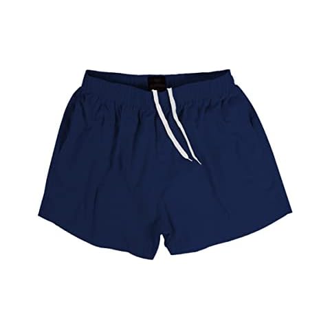 MYJAJAYI Mens Swim Trunks 3" Swim Shorts Quick Dry Beach Shorts with Mesh Lining Dark Blue XXL Cover