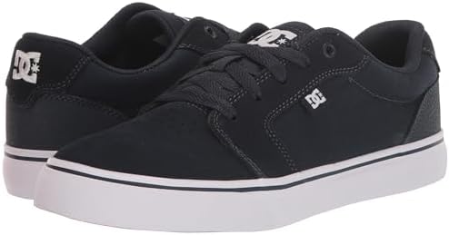 DC Men's Anvil Casual Skate Shoe Navy/White, 10 | Image 6