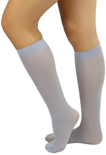 Image of ToBeInStyle Womens Pack of 6 Knee High Trouser Professional Socks