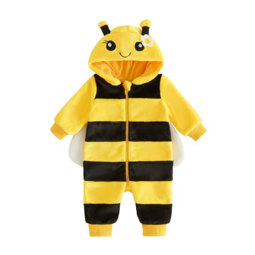 Baby Bee Costume Cute Bumble Bee Halloween Animal Costumes (12-18 Months)