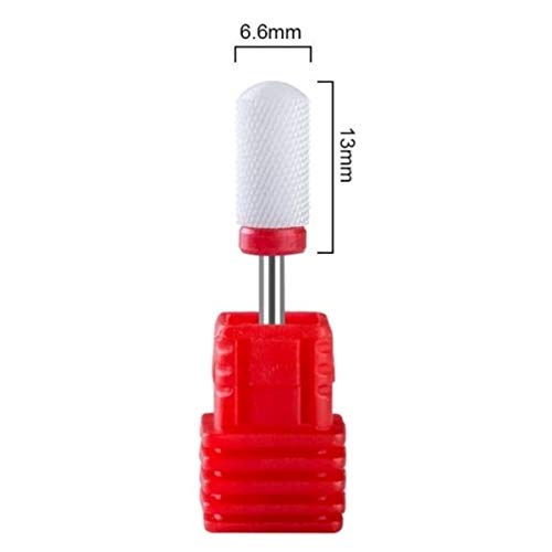 Set di frese in ceramica rossa per tornio delle