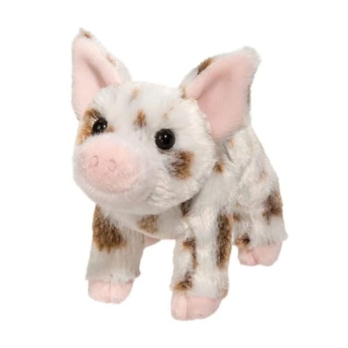 Image of Douglas Yogi Brown Spotted Pig Plush Stuffed Animal