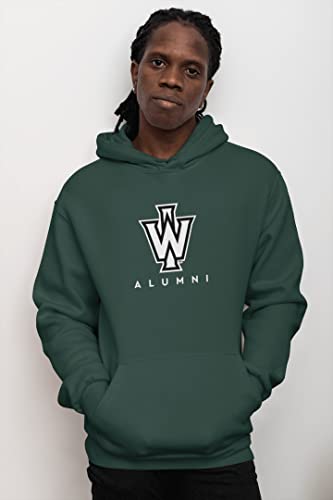 CreateMyTee | Illinois Wesleyan University Alumni Hooded Sweatshirt3