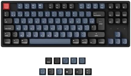 Keychron K8 Pro QMK/Via Wireless Mechanical Keyboard, Hot Replace TKL Customized Programmable Keyboard with RGB Backlit, Gateron G Pro Brown Switch for Mac Windows Linux