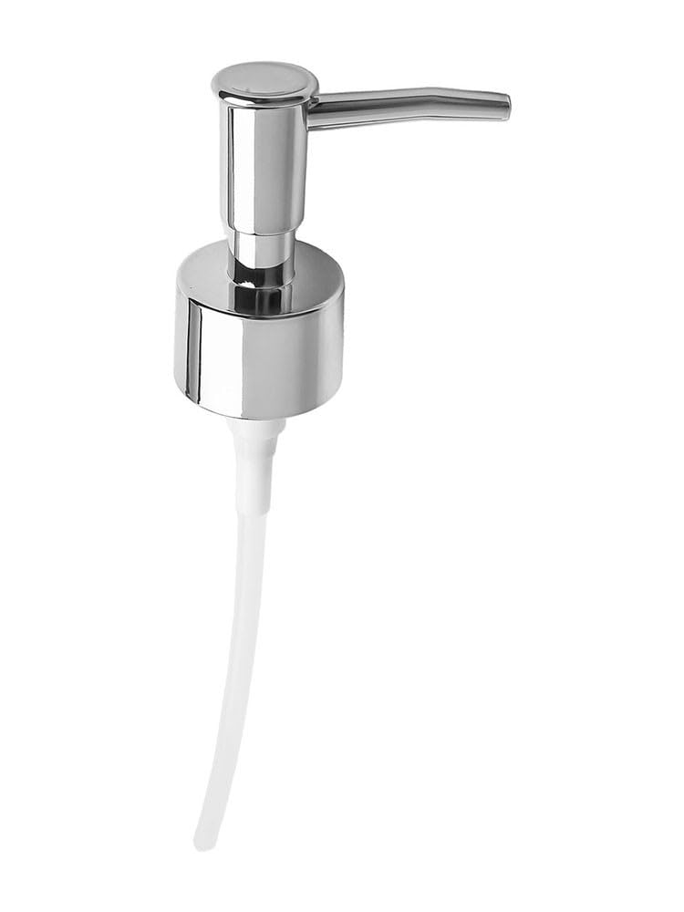 Dispenser di sapone di ricambio con filettatura 28/400, testa per lozione a prova di perdite per bottiglie da cucina e bagno, plastica ABS, oro