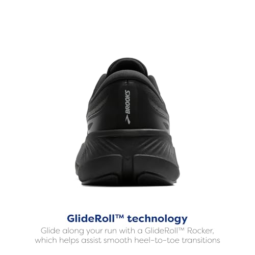 Brooks Women’s Revel Max Neutral Running & Walking Shoe - Black/Black/Ebony - 7 Medium