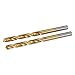 Price comparison product image Silverline 794314 HSS Titanium Coated Drill Bits - Set of 2