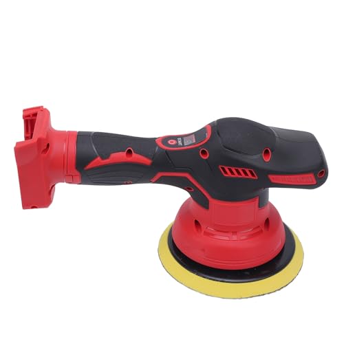Polidor de Carro Sem Fio, 6 Velocidades Variáveis, Kit Polidor de Buffer Aleatório, 2500-5000rpm