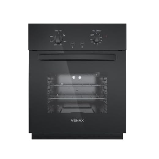 Forno de Embutir a Gas 50L Totale Nero Giii Gas Glp 127 V