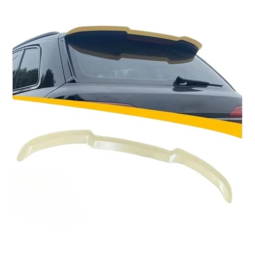 カーパーツ製造工場 ABS リアスポイラー ルーフウィング アウディ Q7 4M 2016 2017 2018 2019 202 2021 2022 2023 に適合(DIY Color)