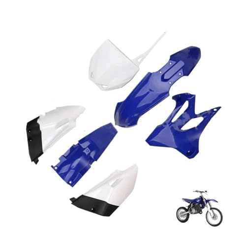 Carénages ailes latérales YZ85 kit plastique plaque immatriculation moto - 2
