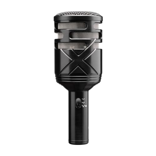Image of AUDIX D6X Dynamic Instrument Microphone with 3 Selectable Filters, VLM Capsule Technology, and Cardioid Polar Pattern for Kick Drums, Percussion, and More