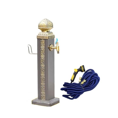 Columna de agua para jardín con grifo de suelo para riego en patios y granjas 2