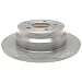 ACDelco 18A705A Advantage Non-Coated Rear Disc Brake Rotor