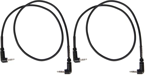 Câble TRS MIDI 3,5 mm BOSS BCC-2-3535 coudé pour résoudre le manque de place