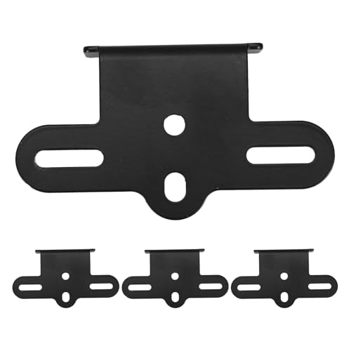 Soporte para reflector trasero de bicicleta PRETYZOOM en L con clip de aleación paquete de 4