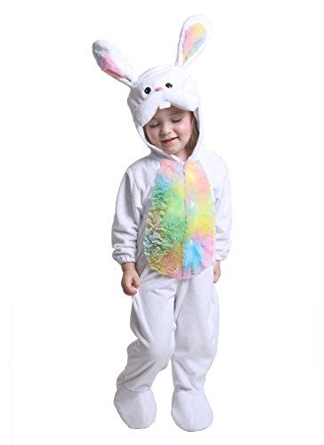 JFEELE Bunny Costume for Baby Boys and Girls - Perfect Rabbit Cosplay & Theme Party Dress Up Outfit Gift (0 to 6 Months)