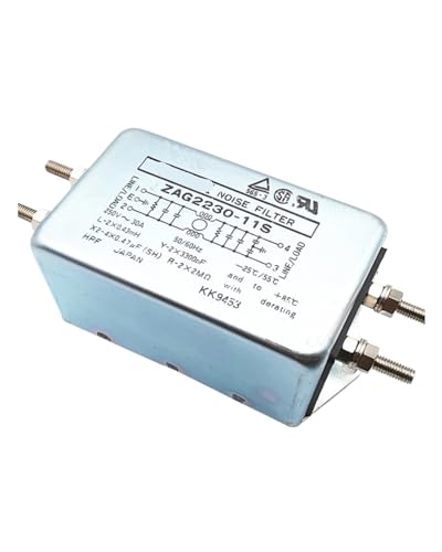 Filtre d'alimentation anti-interférence monophasé ZAG2230-11S 30A atténuateur de bruit EMI RFI