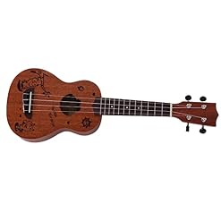 Ukulélés, corde en nylon facile à jouer ukulélé 21 pouces pour enfants débutants(U21M) - Les Beatles, Paul McCartney, John Lennon, RIngo Starr, George Harrison