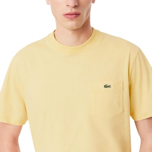 Lacoste Men's Cotton T-Shirt with Breast Pocket2