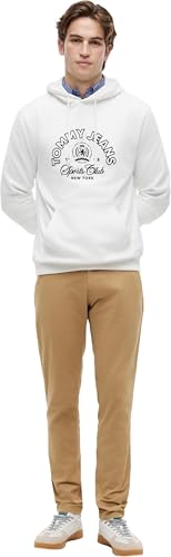 Tommy Jeans Herren Chino Hose TJM Scanton Chino Pant Slim Fit, Grün (Classic Khaki), 31W/36L – Ansicht 5
