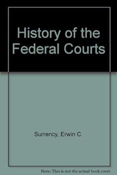 Hardcover History of the Federal Courts Book
