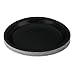 Creative Converting Paper Plates, Dinner, 9" Diameter, Black, 24 per Pack (47134B)