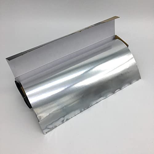 Parchment-Lined Foil 30Cm X 15M Laminated Parchment Food Packing Backed Paper Aluminum Foil Baking Paper 30X15 #TOP4