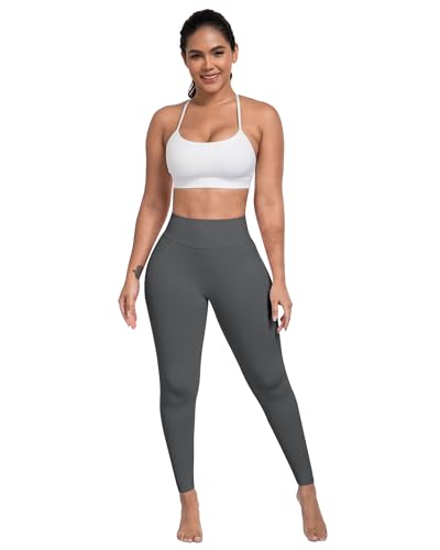 Image of ATHVOTAR Workout Gym Leggings Women, High Waisted Seamless Butt Lifting Scrunch Butt Sports Leggings