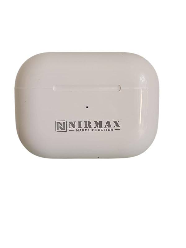 Image of NIRMAX Anthem Wireless Earbuds with Charging Case | Bluetooth v5.4 TWS Earphones | 25H Playtime, Stereo Sound, Multi-Device Compatible | in-Ear True Wireless Earbuds