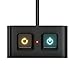 External Launch Button for PC, Desktop Machine Trigger | Lightweight Externals Switch Controller for Easy Power Activation for Home Office Public Stations and Computer, 2.4x1.21x1.1 inches immagine