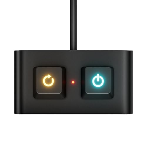 Interrupteurs plug and play pour activation PC bouton externe contre la gêne