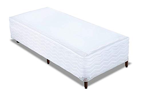 Cama Box Orthocrin Sommier Plus Branca Solteiro 88