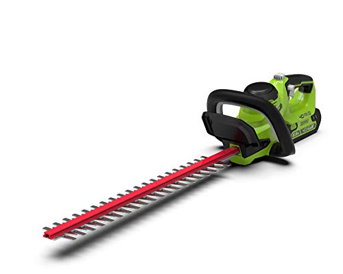 Couper grosses branches taille-haie Greenworks G40HT61 61 cm sans effort - 4