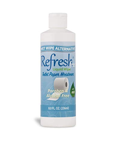 Image of Refresh Liquid Wipe, Toilet Paper Foam (8 Fl Oz, Sensitive Refill)