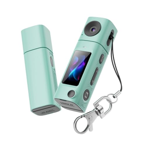 Image of Lipstick Series Thumb Mini Camera, 2K HD Portable Pocket Sports Camcorder with Long-Lasting Battery for Students Outdoor Video & Photography Recording(G10 Blue)