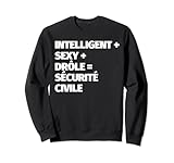 Sécurité civile drôle Sécurité civile drôle Sweatshirt