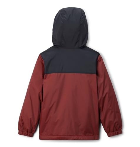 Columbia Boys' Little Glennaker II Sherpa Lined Jacket Big Kid, Spice/Black2