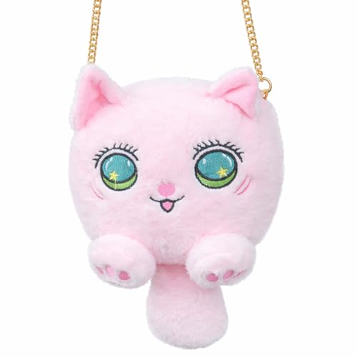 Image of Cute Tiger Plush Sling Bag for Kids | Soft Toy Shoulder Bag with Adjustable Strap | Lightweight Animal Backpack for Boys & Girls | Travel & Gift Bag - Black & White