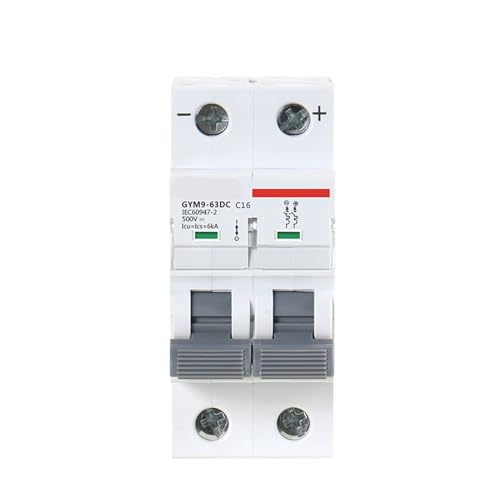 Disjoncteur miniature DC 6KA avec coupure haute sécurité 500V
