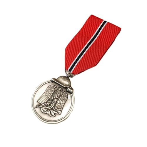 FOTN Replica German Eastern Front Winter Combat Medal Metal Medal Listing - Badge-WW2 Military Badge Pins Medal, Black