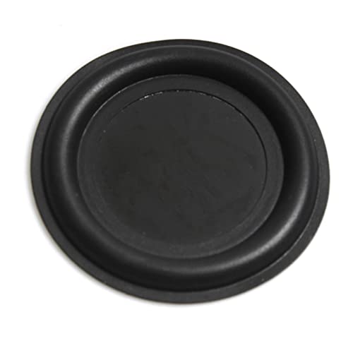 Wnuanjun 2PCS 30.5MM 35.5MM 40MM 45MM 50MM 52MM 62MM 67MM Rubber Woofer Vibration Membrane Bass Radiator Passive Radiator Speaker (Size : 45MM)
