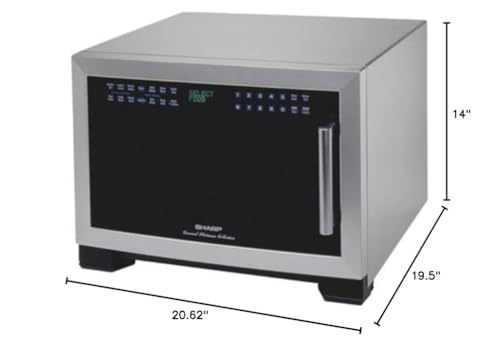 Image of Sharp R-630DS 1100-Watt 1-2 /5-Cubic-Foot Microwave, Silver