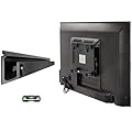 KAMIWI No Stud TV Wall Mount, No Drill TV Mount for 32-75 in, Drywall Studless TVs Bracket with Clear Instructions, Sturdy Low Profile TVs Hanger All Hardware Included