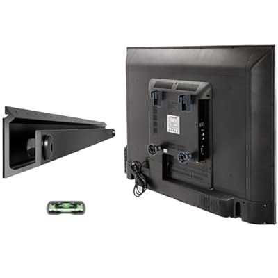 KAMIWI No Stud TV Wall Mount, No Drill TV Mount for 32-75 in, Drywall Studless TVs Bracket with Clear Instructions, Sturdy Low Profile TVs Hanger All Hardware Included