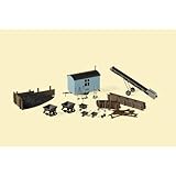Bauwagen 58 x 22 x 35 mm, Kohlebansen 61 x 32 x 15 mm, Förderband 75 x 15 x 35 mm, Kipplore LüP 19 mm
