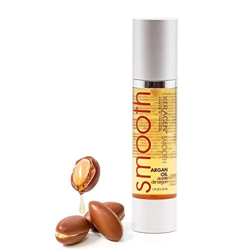 Keragen - Moroccan Argan Oil For Hair, 1.7 Oz - Anti Frizz Serum, Moisturizer Treatment For Dry And Damaged Hair, Provides Brilliant Shine And Protection, Hydrate And Seal Cuticles #TOP3