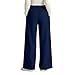 yaoeye Linen Pants for Women Palazzo Boho Pants Summer 2026 Womens Cotton Linen Wide Leg Pants high Waisted Gaucho Petite Womens Plus Size Beach Gauze Pant Maternity Flowy Lightweight Capris Navy