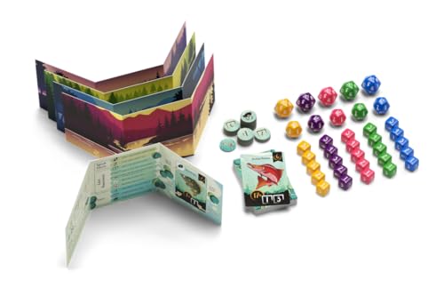 Allplay Lure Dice Game | Family Fishing Game with Bluffing and Dice Wagering | 1-Minute to Teach | Ages 7+ | 2–5 Players | 15 Minute Playtime